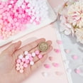 thumbnail image 3 of 1set 400pcs Small Pink Pompoms Fuzzy Balls Bulk Valentine's Day 10mm Mini Pom Pom Ball Soft Round Fluffy Puff Cat Kitten Googly Pom Poms for Art Crafts Garland Party Decor Supplies, 3 of 5