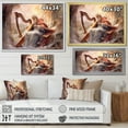 thumbnail image 4 of Designart "David'S Psalm In Watercolor" Religious Portrait Wall Decor, 4 of 7