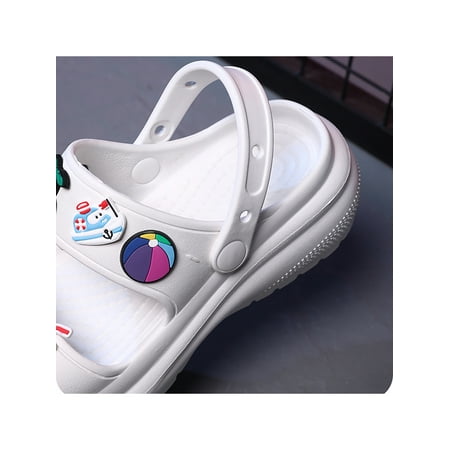 

Fangasis Women s Platform Sandal Beach Sandals Thick Sole Casual Shoes Lady Shoe Daily Comfort Open Toe Summer Slippers White 8.5