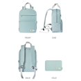 thumbnail image 4 of AMERTEER Unisex Casual Backpack Versatile School Bookbag Commuting Rucksack (Navy Blue), 4 of 10
