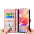 thumbnail image 4 of Funda Tipo Billetera para Samsung Galaxy A17 Carcasa Abatible con Porta Tarjetas, Bolsillo para Efectivo, Soporte Ajustable, Cierre Magnético y Correa de Muñeca Rosa, 4 of 6