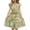 Green, variant on Nmnitkp Girl Dresses Cute Dress for Girls Kids Summer Double Layer Ruffle Sleeve Dress White,9 Years
