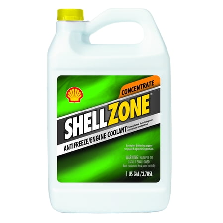 - Shell Zone Antifreeze and Engine Coolant Concentrate - 1 Gallon