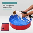 Collapsible Pet Dog Bath Pool,Kiddie Pool Hard Plastic Foldable Bathing