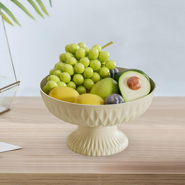 Plato decorativo para frutas Macarena Frutero con pedestal