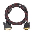 thumbnail image 1 of Kuymtek DVI-I 24+5 Vuelta a VGA Cable de conexión Macho a macho Línea de video 4.6 pies. Kuymtek  1gk3tl6qs7lt0br7, 1 of 7