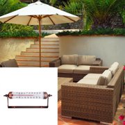 Tizuqe Convenient Thermometer Humidity Meter Vertical Thermometer Hygrometer Compact Humidity Gauge Meter Garden Use Tool