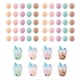 thumbnail image 1 of Cuentas de Silicona de 15 mm DIY Cuentas Redondas de Silicona Cuentas de Té de Leche para para Pulsera Cordón DIY, 1 of 5