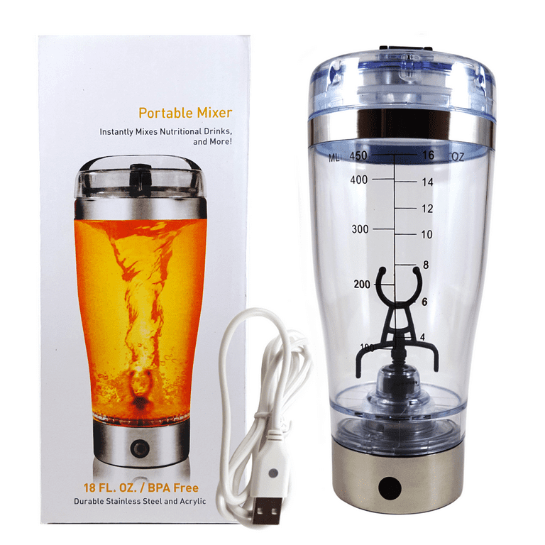 EliteFit Li Ion Personal Blender Vortex Mixer, Portable Blender Bottle  Workout Supplements Smoothie Blender