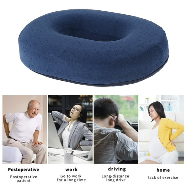 Donut Pillow for Tailbone Pain Memory Foam Hemorrhoids Pain Relief