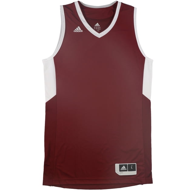 Camiseta sin mangas Adidas Team Jersey para hombre, rojo, grande
