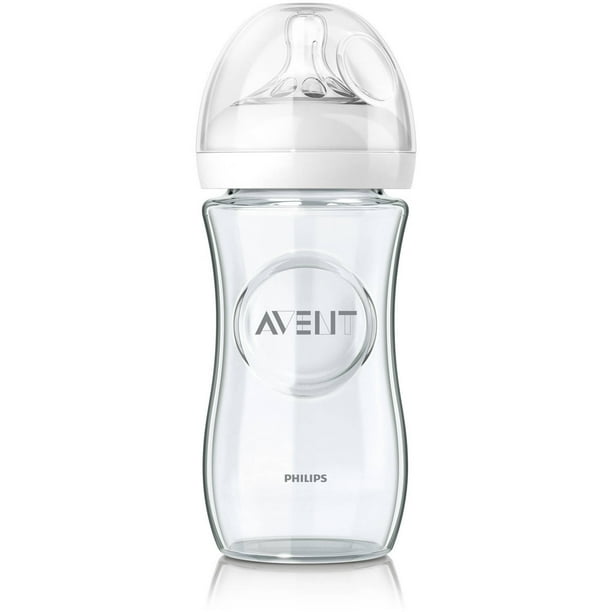 philips avent natural glass baby bottle, 8 ounce (pack of 1) Walmart