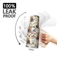 thumbnail image 3 of OBREWU Pug and Footprint Tumbler with Handle and Lid,Pug and Footprint 40oz Double Wall Vacuum Insulated Tumbler,Cups Gift for Women and Men, 3 of 7