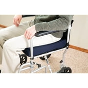 Carex Memory Foam Seat Cushion for Kitchens, Offices, Cars and Outdoors, Navy Blue