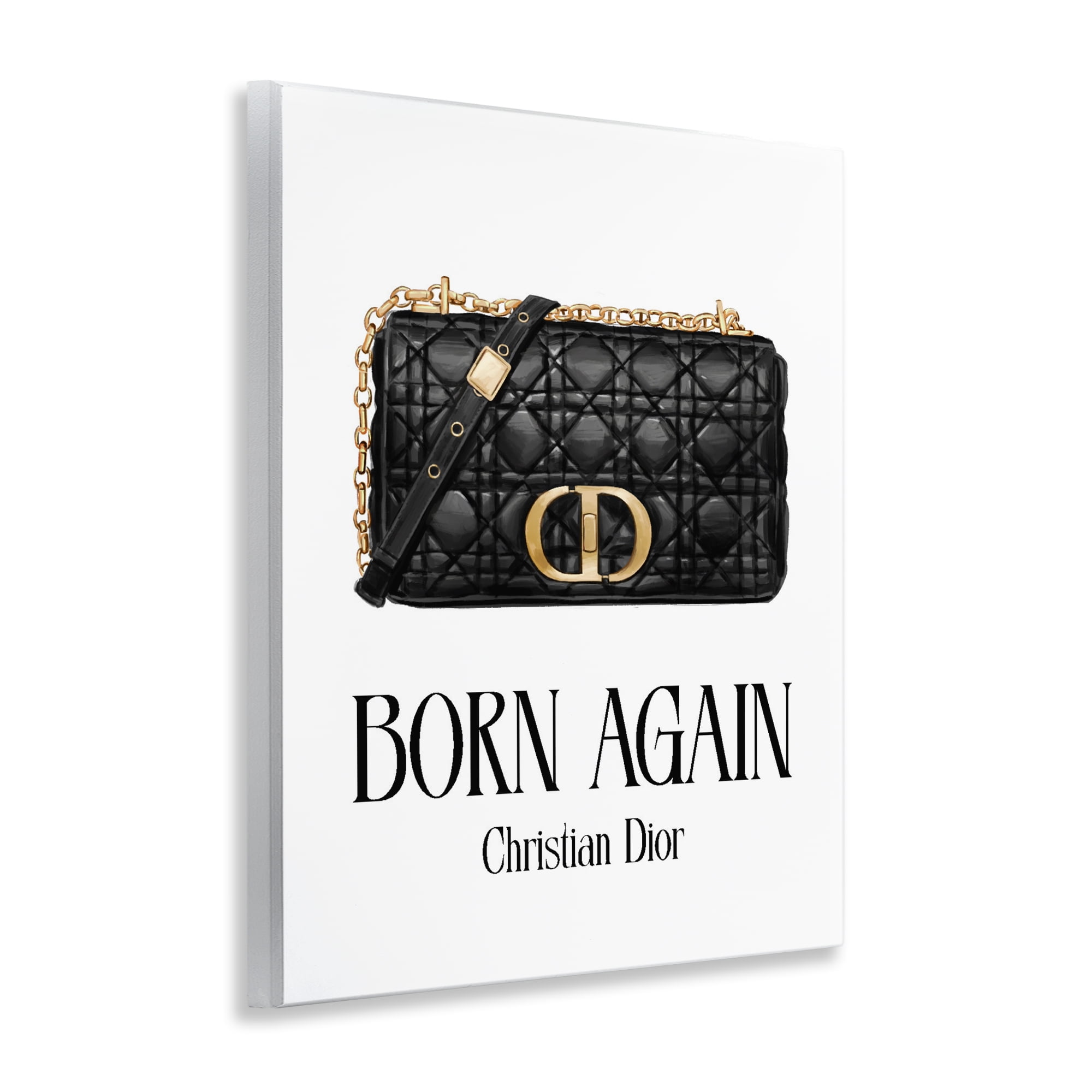 Stupell Industries Born Again Christian Bag Wall Plaque Art, design by Ziwei Li