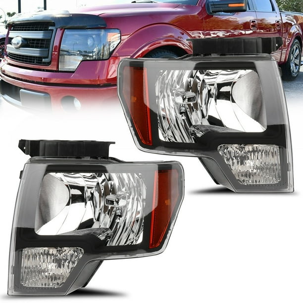 SCITOO Headlight Assembly Fit For Ford For F-150 2009 2010 2011 2012 ...