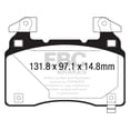 thumbnail image 3 of EBC For Cadillac CTS 2014 Front Brake Pads Redstuff 3.6L | DP33028C, 3 of 5