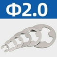 thumbnail image 4 of 120PCS Stainless E Shape Clip Circlip Pin Retaining Snap R-ing Assorted Kit 1.5mm-10mm Portable, 4 of 7
