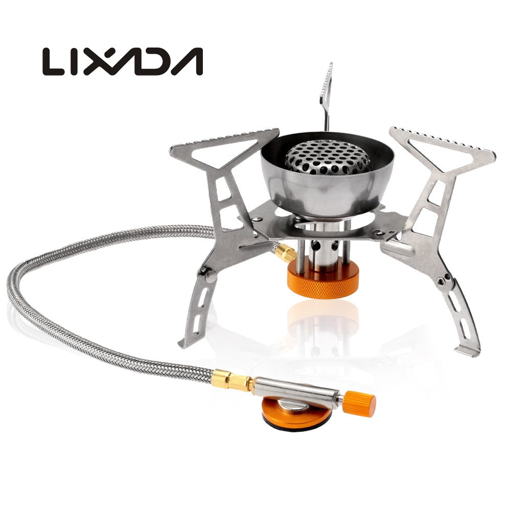 Lixada Ultralight Portable Outdoor Camping Gas Stove Hiking Picnic 3500W B7I3 Lixada Ultralight Portable Outdoor Camping Gas Stove Hiking Picnic 3500W B7I3