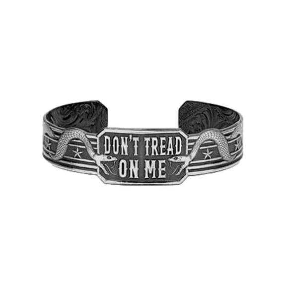 Montana Silversmiths Don't Tread On Me Cuff Bracelet - BC5493MA