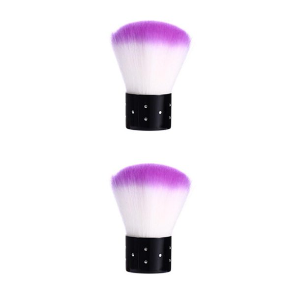 Limpiador de polvo Soidarity con cepillo para uñas 2Conjunto Color aleatorio 6.3*2.7 cm