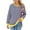 Yellow, variant on Womens Trendy Sweatshirts Casual Striped Tops Crewneck Oversized Sweatshirts 2024 Fall Clothes 2XL