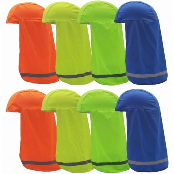 8 Pieces Sun Shade Hat Neck Sun Shade Hat Cooling Cap