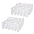 thumbnail image 1 of 48 Tiras 2 Ml Tiras de Pintura Vacías Macetas para Vasos de Pintura Recipientes de Almacenamiento Transparentes Pintura Suministros para Manualidades 144 Macetas En Total, 1 of 5