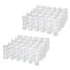 thumbnail image 1 of 48 Tiras 2 Ml Tiras de Pintura Vacías Macetas para Vasos de Pintura Recipientes de Almacenamiento Transparentes Pintura Suministros para Manualidades 144 Macetas En Total, 1 of 8