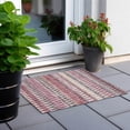 thumbnail image 6 of Addison Rugs Chantille Indoor/Outdoor Transitional Southwest Mauve Washable Rectangle Rug, 1'8" x 2'6", 6 of 6