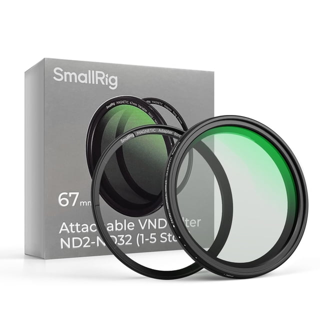 Filtro ND variable SMALLRIG 67 mm ND2-ND32 (1-5 paradas)