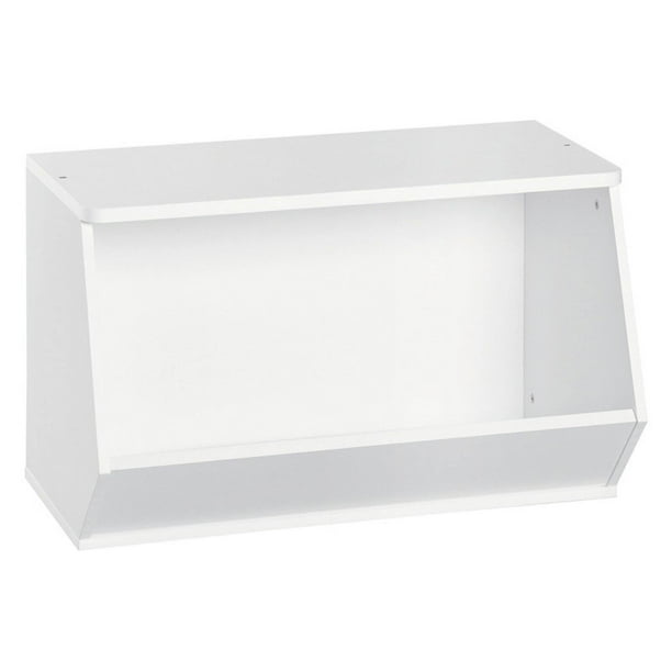 kidspace stackable angled toy organizer