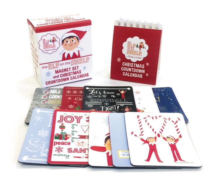 The Elf on the Shelf: Magnet Set and Christmas Countdown Calendar ...