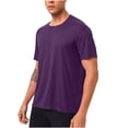 thumbnail image 2 of BRGZLK Men's Short Sleeve Upf 50+ T-Shirt Quick Dry Rash Guard Athletic Running Swim Top Tee Performance Water Shirts, 2 of 7