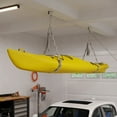 thumbnail image 3 of Rad Sportz Overhead Kayak Hoist with 125lb Capacity for 12ft Ceilings, Gray, 3 of 8