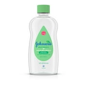 Johnson's Baby Oil with Aloe Vera & Vitamin E, 14 fl. oz