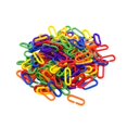 thumbnail image 1 of Greeniant 100 piezas de eslabones de cadena para mascotas de colores aleatorios, Clips en forma de C, gancho colgante de descompresión Suministros de alimentación y agua para mascotas, 1 of 6