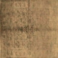 thumbnail image 1 of Ahgly Company Indoor Square Oriental Brown Traditional Area Rugs, 7' Square, 1 of 4