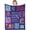 9th Birthday - Purple, variant on 18th Birthday Gifts Girls, 140 x 178 cm Soft Throw Blanket 18 Year Old Girl Gifts, Best Girl, Happy Decor Girls Gift Ideas, - Pink