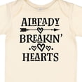 thumbnail image 4 of Inktastic Boys Valentines Day Breaking Hearts Boys Baby Bodysuit, 4 of 5