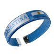 thumbnail image 5 of Pulsera Bandera de País Estilo Nacional para Hombre Mujer (Argentina), 5 of 5