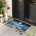 thumbnail image 6 of Grrvtrz Christmas Carpet Entrance Door Mat Household Absorbent Nonslip Foot Mat Dirt Proof Mat Bathroom Nonslip Mat Size 15.7x23.6 Inch,Holiday Products,Christmas Decorations, 6 of 6
