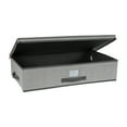 thumbnail image 3 of Simplify Under the Bed Storage Box Closet Organizer in Heather Grey, 3 of 8