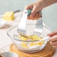 thumbnail image 4 of Dough Blender Stainless Steel Pastry Cutter, Pastry Cutter Dough Mixer With 4 Blades Pastry Cutter Dough Masher, 4 of 5