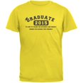 thumbnail image 1 of T-Shirt Adulte Gradué Boisson Énergisante Internet Drôle Graduation Jaune, 1 of 1