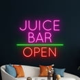 thumbnail image 5 of Handmadetneonsign Juice Bar Open Neon Sign, Juice Fruit Wall Art Decor, Juice Bar Club Wall Decor, 5 of 5