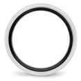 thumbnail image 7 of Ceramic Black and White 6.00mm Band, 7 of 7