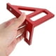 thumbnail image 5 of Regla triangular de carpintero, regla para carpintería, escuadra, transportador de 45/90 grados, 5 of 7