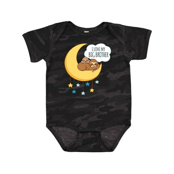 Inktastic I Love My Big Brother Boys or Girls Baby Bodysuit