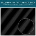 thumbnail image 5 of REGALWOVEN 15" Deep Pocket Fitted Sheet Microfiber Sheet, Queen Black, 5 of 7